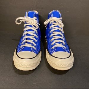 Cobalt Blue Converse Chuck 70 Hi Tops - M 8 / W 10